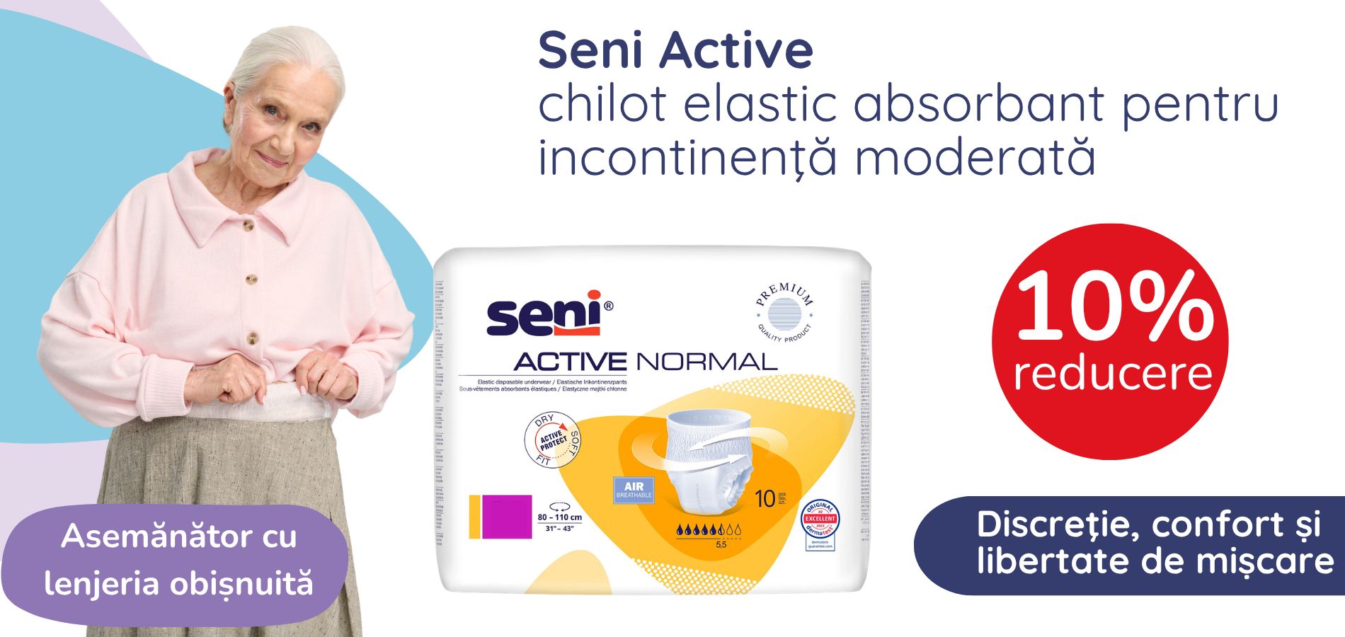 Seni Active Normal septembrie