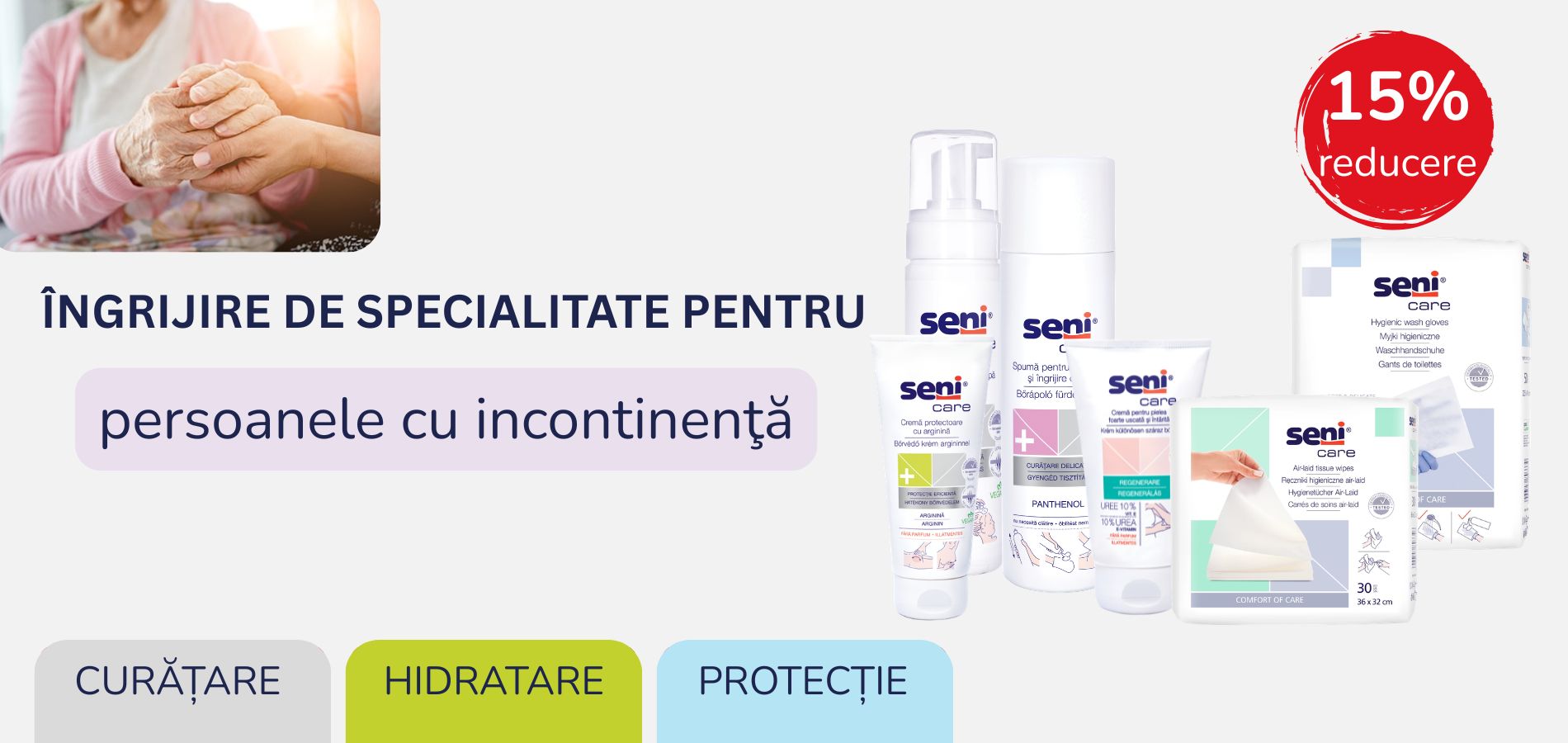 Seni Care 15%