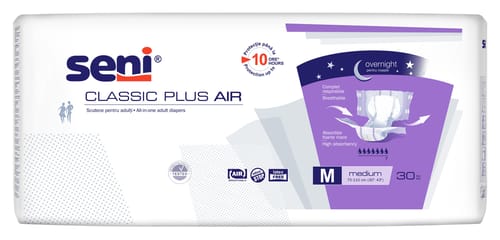 Seni Classic Plus Air Medium scutece incontinenţă 30 buc