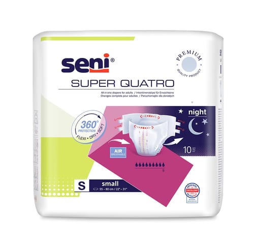Seni Super Quatro Small scutece incontinenţă 10 buc