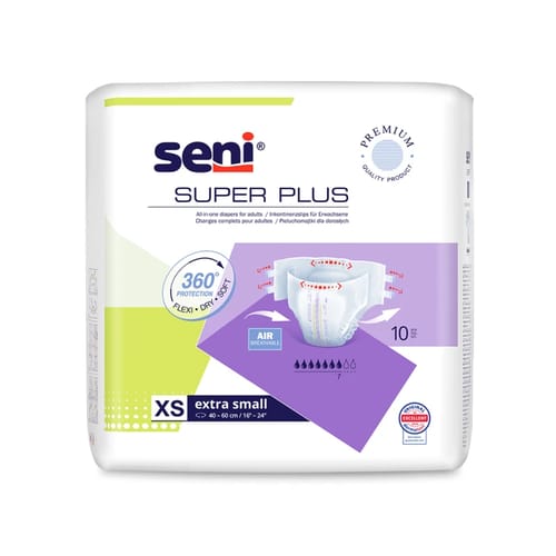 Seni Super Plus Extra Small scutece incontinenţă 10 buc