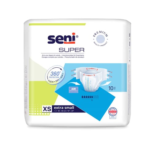 Seni Super Extra Small scutece incontinenţă 10 buc