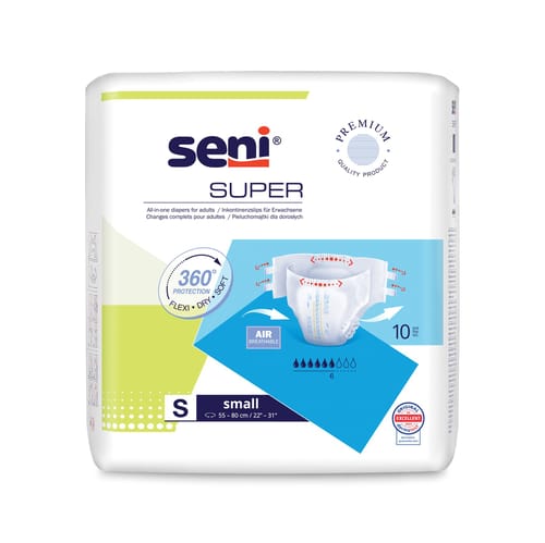 Seni Super Small scutece incontinenţă 10 buc