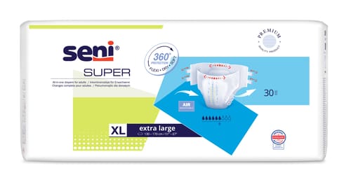 Seni Super Extra Large scutece incontinenţă 30 buc