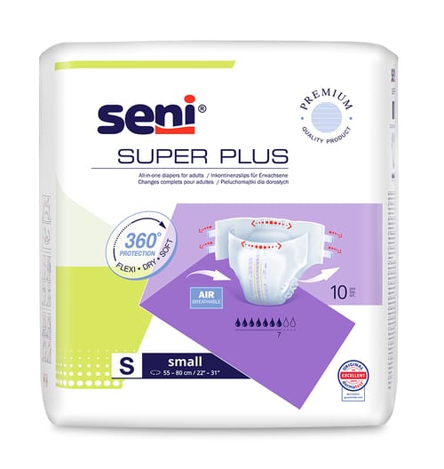 Seni Super Plus Small scutece incontinenţă 10 buc
