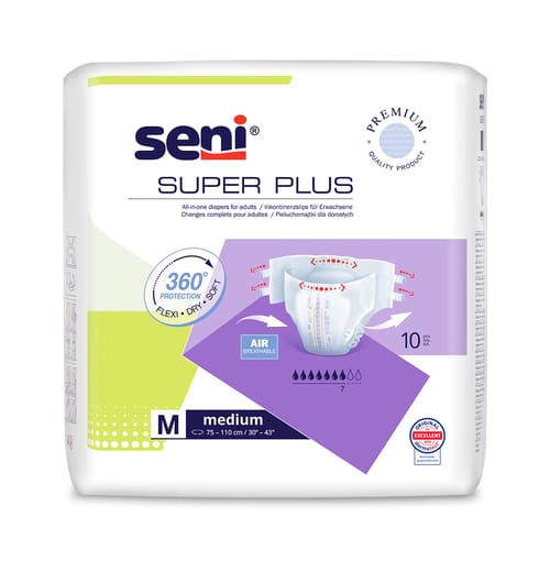 Seni Super Plus Medium scutece incontinenţă 10 buc
