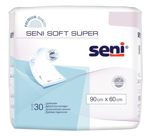 Seni Soft Super aleze igienice 90x60 cm 30 buc
