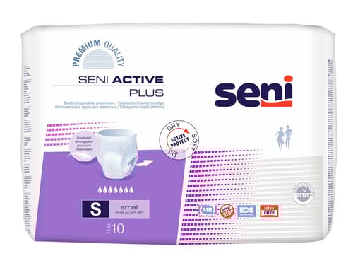 Seni Active PLUS Small chilot absorbant 10 buc