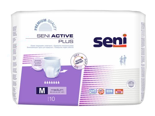 Seni Active PLUS Medium chilot absorbant 10 buc