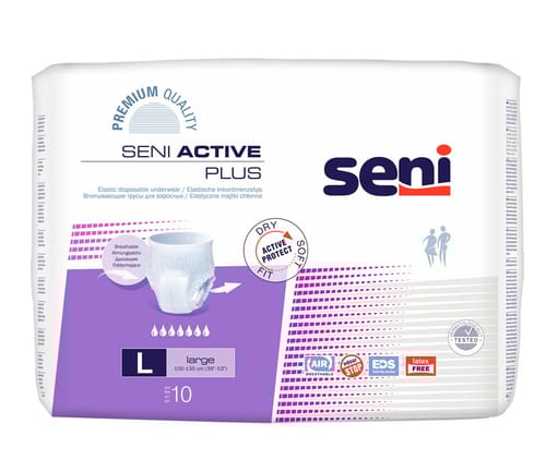 Seni Active PLUS Large chilot absorbant 10 buc