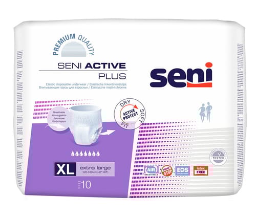 Seni Active PLUS Extra Large chilot absorbant 10 buc