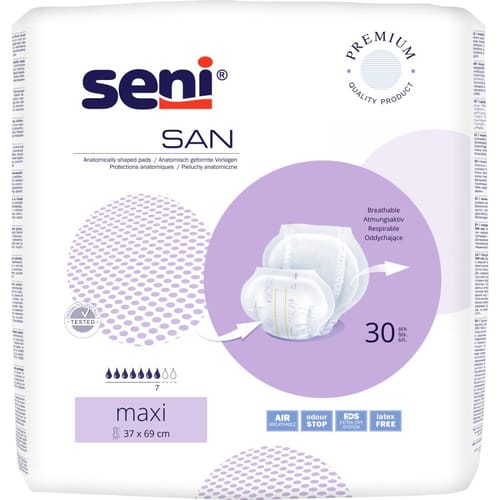 Seni San Maxi absorbante anatomice 30 buc