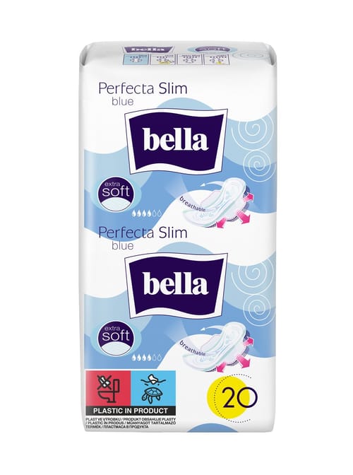 Perfecta Slim Blue Extra Soft absorbante igienice 20 buc