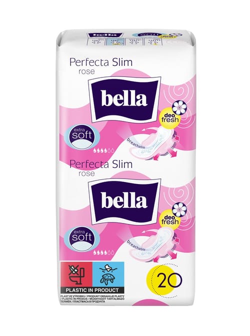 Perfecta Slim Rose Extra Soft Deo absorbante igienice 20 buc