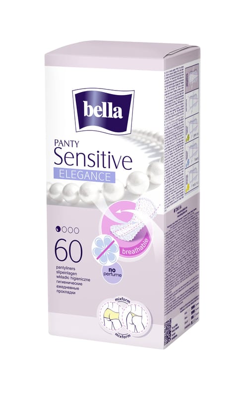 Bella Panty Sensitive Elegance absorbante zilnice 60 buc