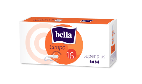 Bella Tampo Super Plus tampoane igienice 16 buc
