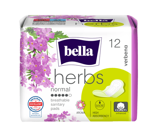 Bella Herbs Verbina absorbante igienice 12 buc