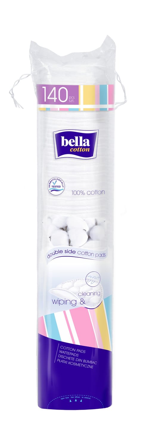 Bella Cotton dischete cosmetice 140 buc