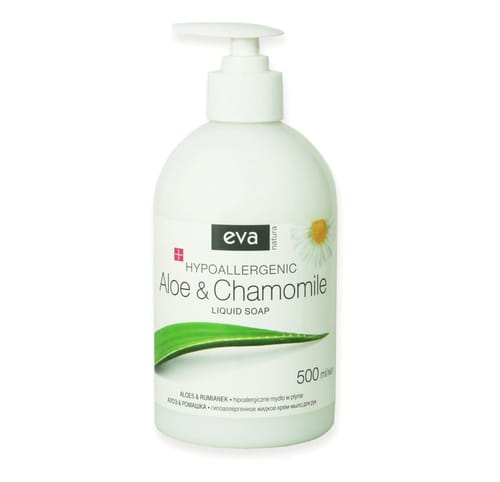 Eva Natura Sapun lichid Hipoalergenic Aloe si Musetel 500 ml