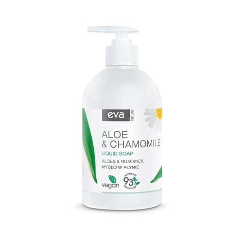 Eva Natura Sapun lichid Hipoalergenic Aloe si Musetel 500 ml