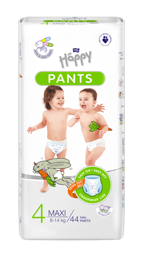 Happy Pants Maxi scutece chiloţel 44 buc