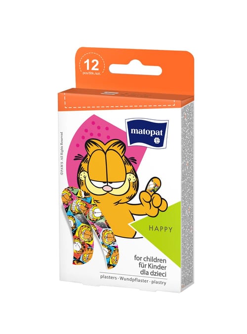 Matopat Happy set de plasturi 12 buc