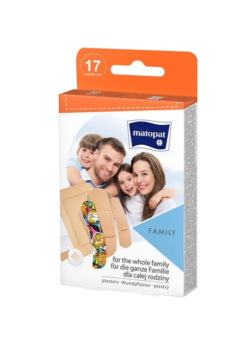 Matopat Family set de plasturi 17 buc