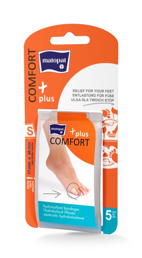 Matopat Comfort Plus Plasturi Sterili Small 17x48 mm 5 buc