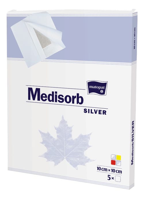Medisorb Silver adeziv cu argint 10x10cm