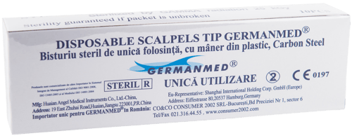 Bisturiu unica folosinta GermanMed 15