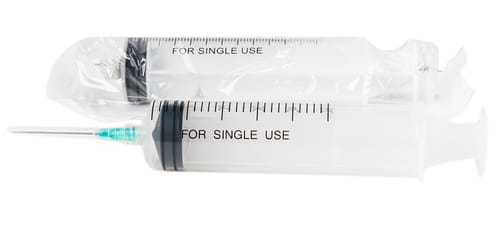 Seringa din 3 parti cu ac si luer lock – 50 ml
