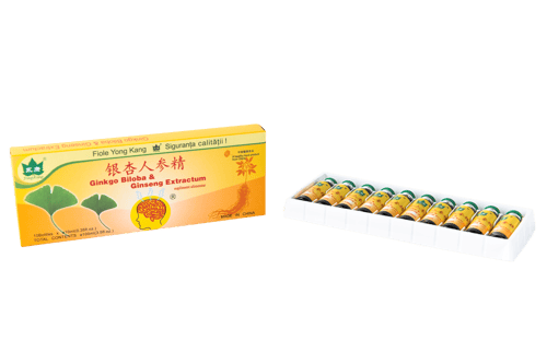 Ginkgo Biloba & Ginseng, fiole