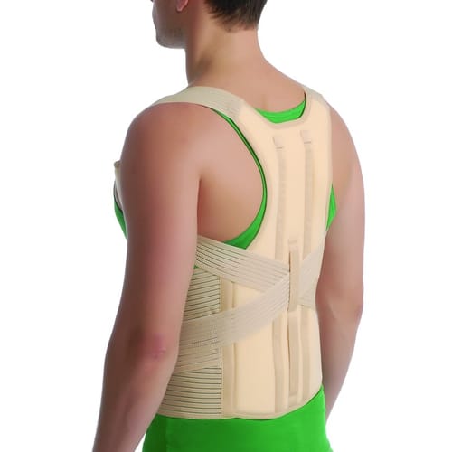 Orteza corset toraco–lombar, XXL, (cu 2 atele de otel)