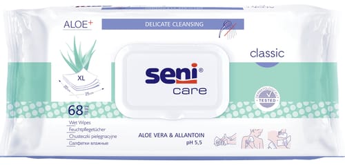 Seni Care Classic Şerveţele umede XL 20x25 cm a'68 buc