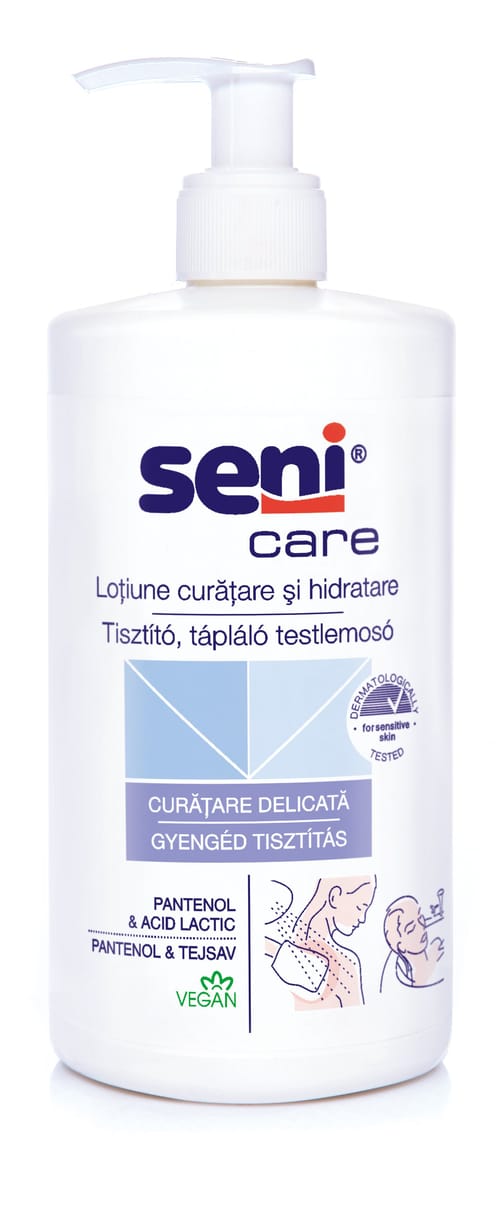Seni Care Loţiune pentru curătare şi hidratare corp 500 ml