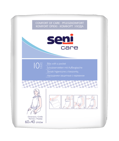 Seni Care Bavete igienice 10 buc