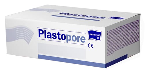 Plastopore bandă adezivă 2.5cm x 9.14 m 12 buc