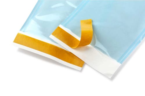 BOM pungi sterilizare adezive plate 200x350mm 100 buc