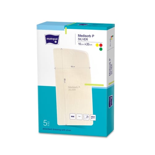 Medisorb P Silver pansament steril 10x20 cm a5