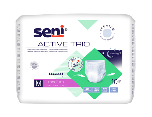 Seni Active Trio Medium chilot absorbant 10 buc