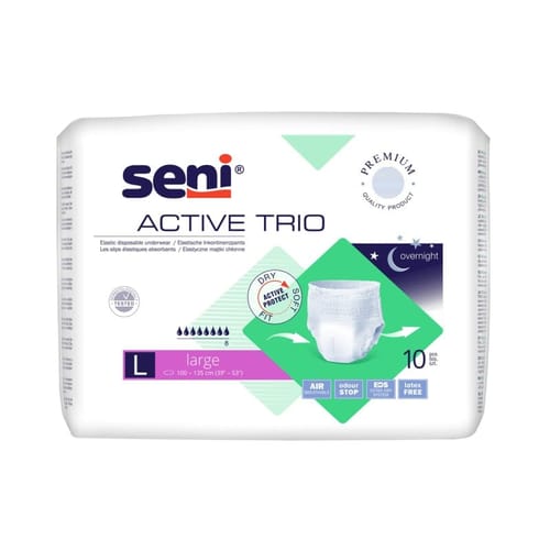 Seni Active Trio Large chilot absorbant 10 buc