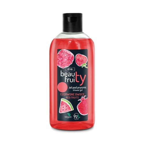 Gel de dus Beauty Fruity Fructe rosii 400 ml