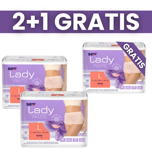 PACHET PROMO Seni Lady Pants Large 2+1 gratis