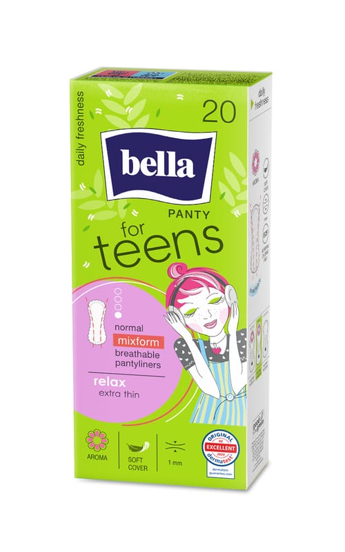 Bella for Teens Panty Relax absorbante zilnice 20 buc