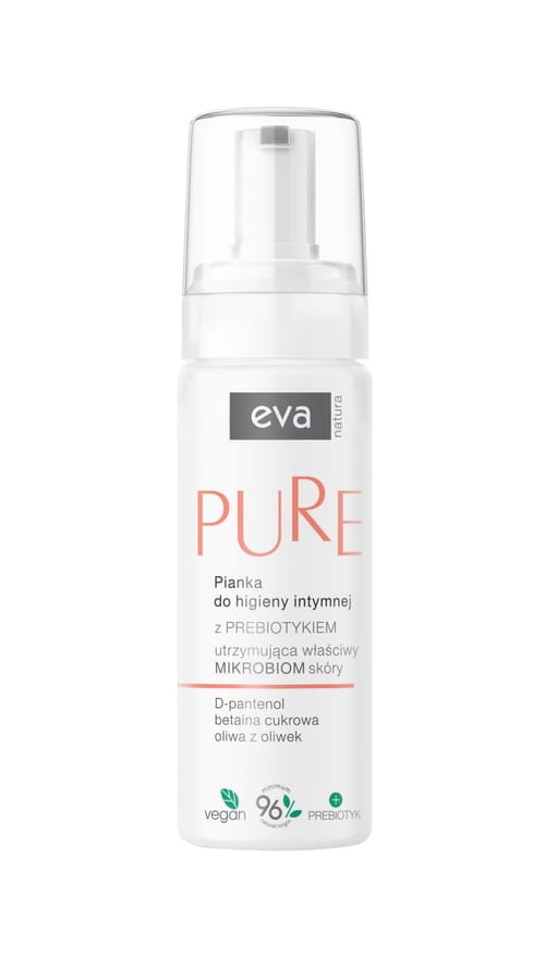Eva Natura Spuma pentru igiena intima cu prebiotice 150 ml