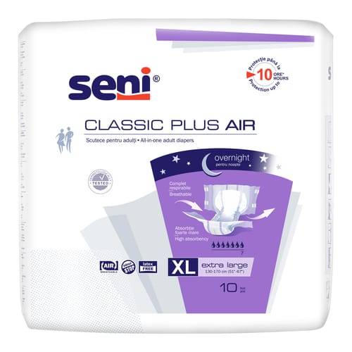 Seni Classic Plus Extra large scutece incontinenta 10 buc