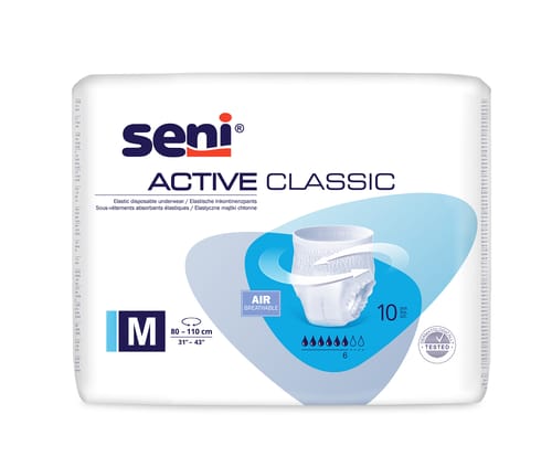 Seni Active Classic Medium chilot absorbant 10 buc