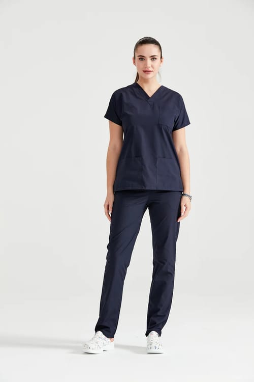 Costum Medical Classic Bleumarin  S