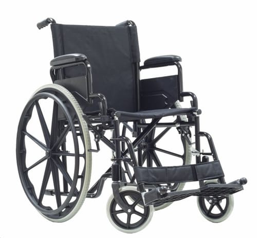 Fotoliu rulant autopropulsat cu cadru pliabil, cod 2239-46
