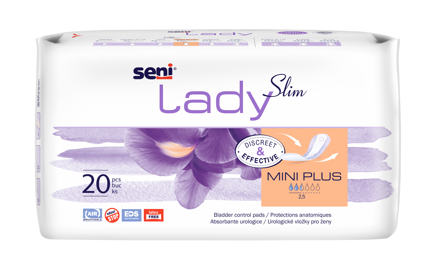 Seni Lady Slim Mini Plus absorbante urologice 20 buc - 1